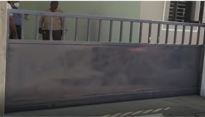 Contemporary Sliding Gate by Gate Mate - Stylish Motorised Gate Solutions | Premier Gate Manufacturer in Chennai | Automatic Gate Automation