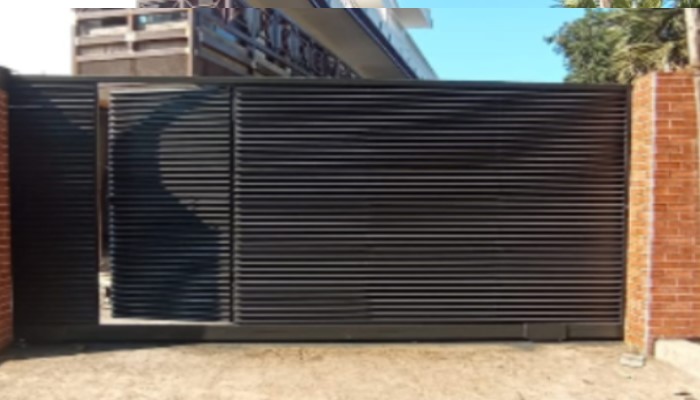 Traditional Design Sliding Gate by Gate Mate - Classic Motorised Gate Solutions | Trusted Gate Manufacturer in Chennai | Automatic Gate Automation