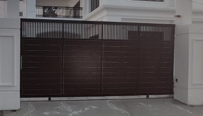 Traditional Sliding Gate by Gate Mate - Classic Motorised Gate Solutions | Trusted Gate Manufacturer in Chennai | Automatic Gate Automation
