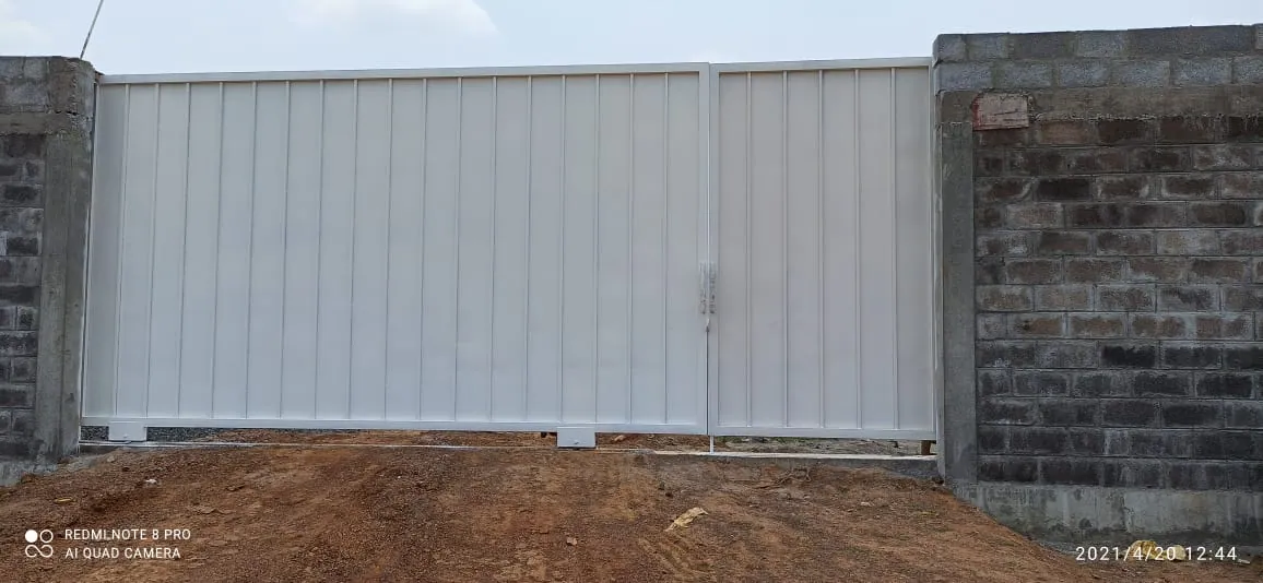 Sliding gates, motorized gates, automatic gates, and modern gate automation in Chennai. Our expert services include custom gate manufacturing, gate repairs, motorization, and access solutions for steel gates, folding gates, cantilever gates, telescopic gates, grill gates, swing gates, and automatic sliding gates.