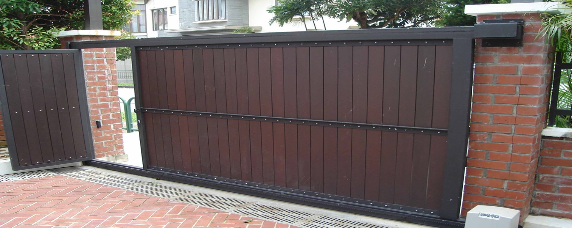 Automatic Sliding Gate | Motorised Gate with Automation, Repairs & Services - Gate Mate, Main Gate Manufacturer